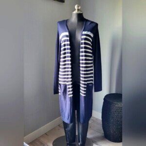 Yest Long Open Cardigan Sweater  Sz 12